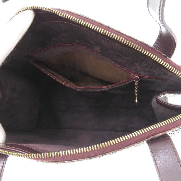 Gucci Handbag Python Bordeaux Series - Picture 6 of 7